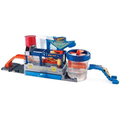 Игровой набор Хот Вилс Сити Мега Автомойка Hot Wheels FTB66